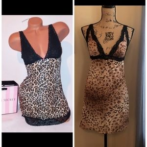 * UPDATED* 3 Sexy Leopard Chemises- M